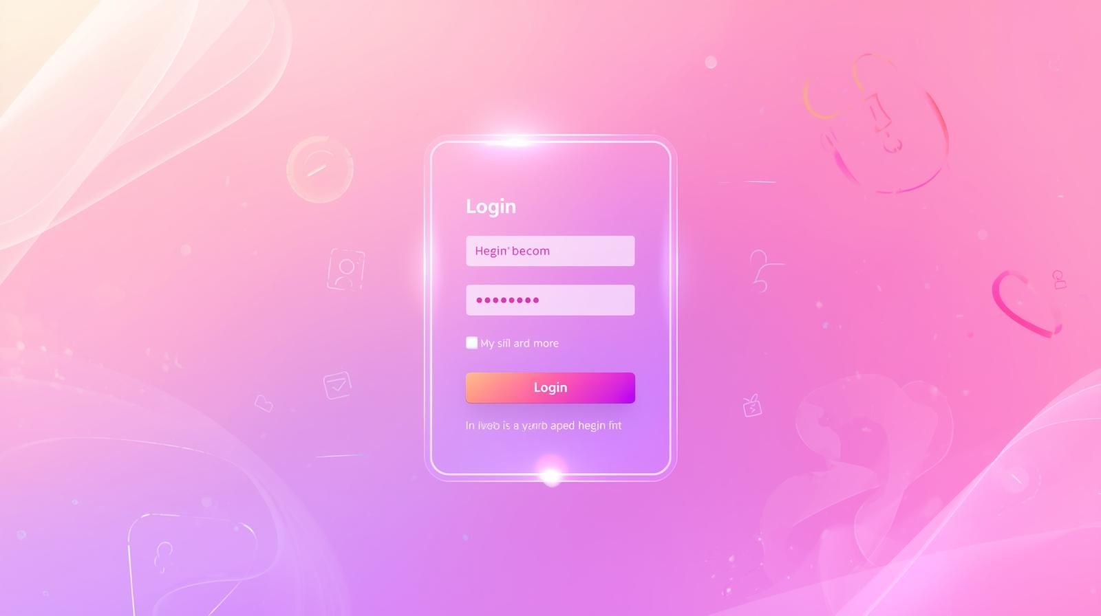 Modern Login Form
